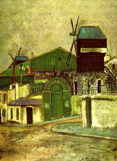 Maurice Utrillo moulin de la galette oil painting picture